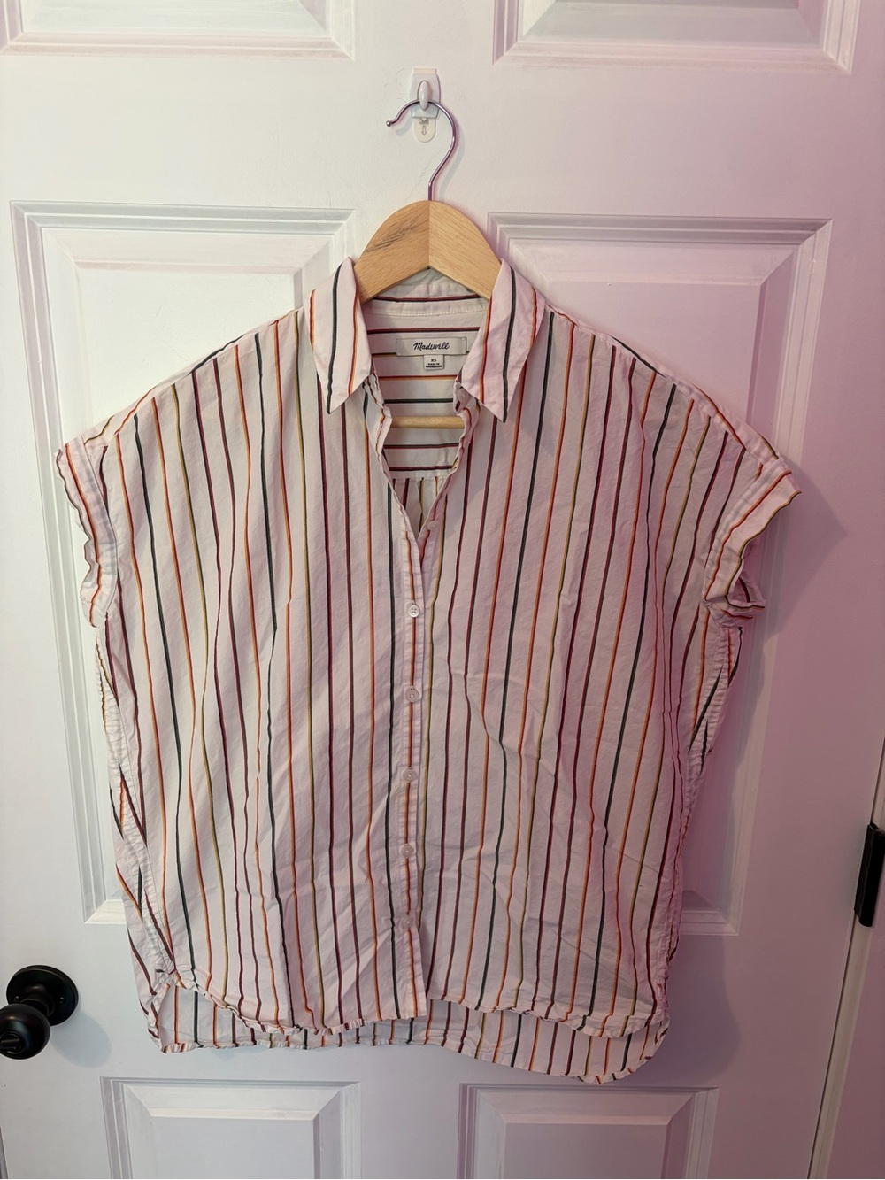 Madewell Striped Button-Up Shirt